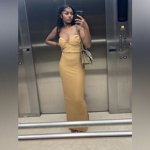 PLT BANDAGE DRESS, WORN ONCE.